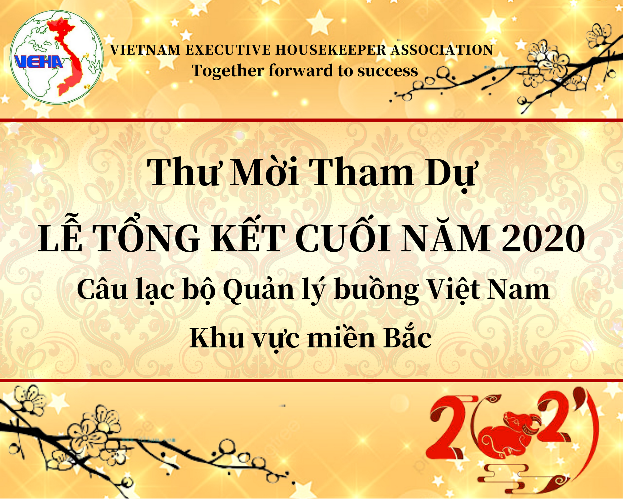 THƯ MỜI THAM DỰ LỄ TỔNG KẾT CUỐI NĂM 2020 - KHU VỰC MIỀN BẮC